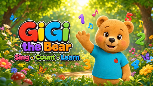 Sing, Count & Learn with GiGi the Bear!